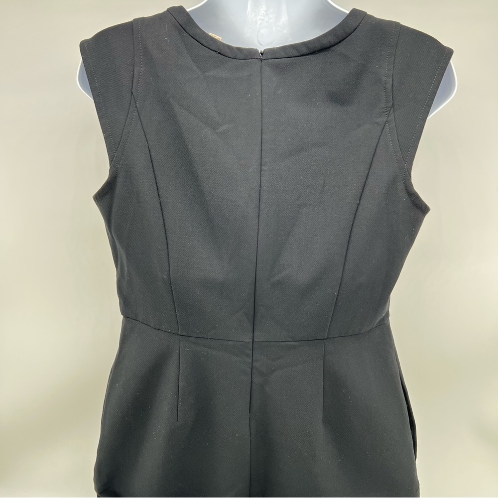 LOFT Black Sleeveless Sheath Mini Dress-Size 6P - Picture 5 of 8